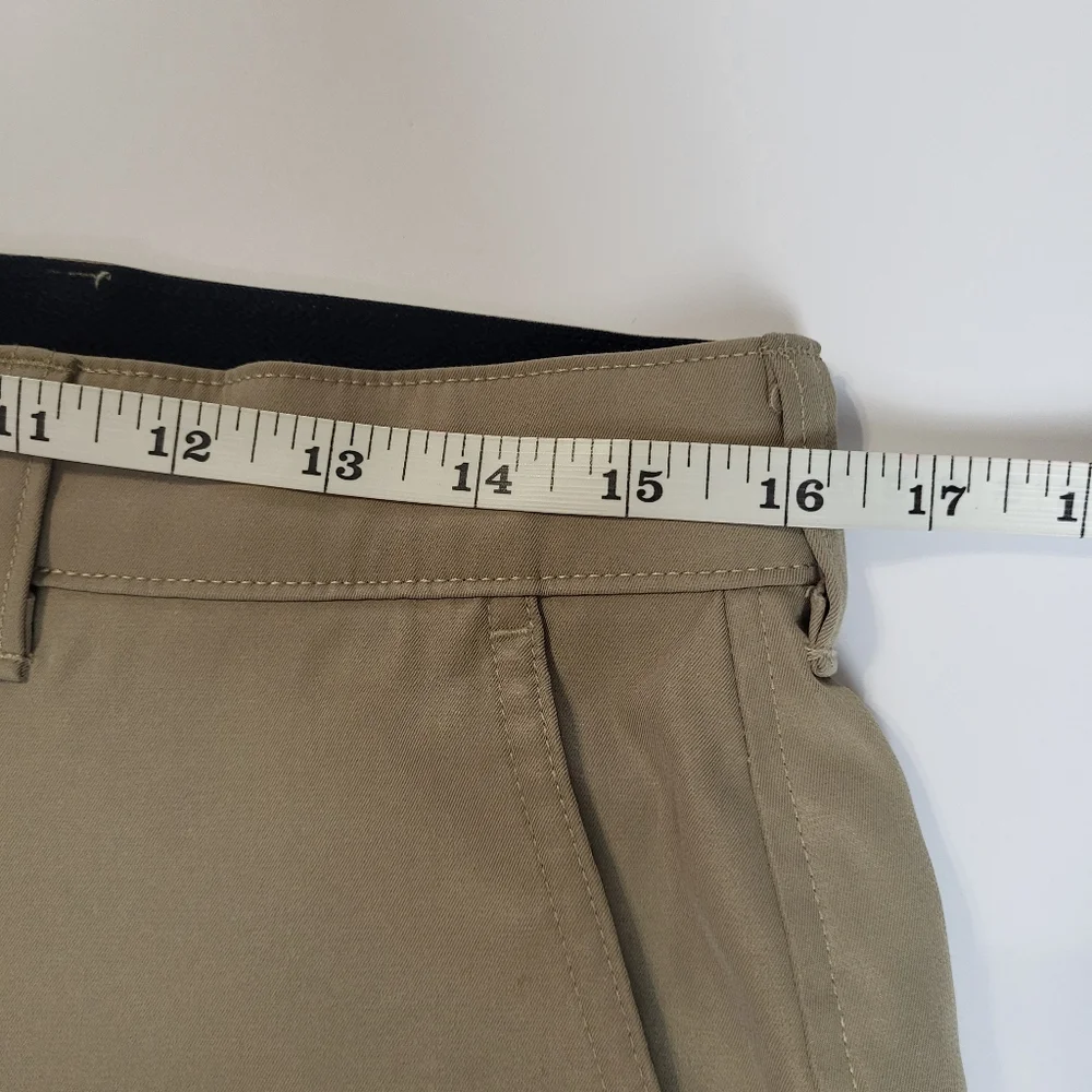 Abercrombie & Fitch Go To Men's Short Khaki Plain‎ Front Quick Dry Size 32